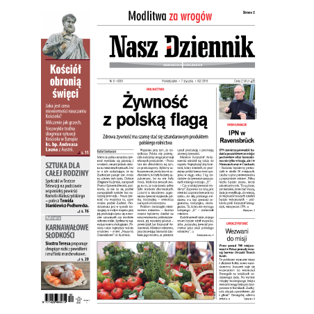 Nasz Dziennik z dnia 07.01.2019 wydanie PDF