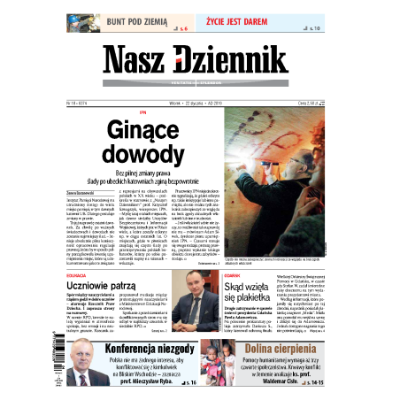 Nasz Dziennik z dnia 22.01.2019 wydanie PDF