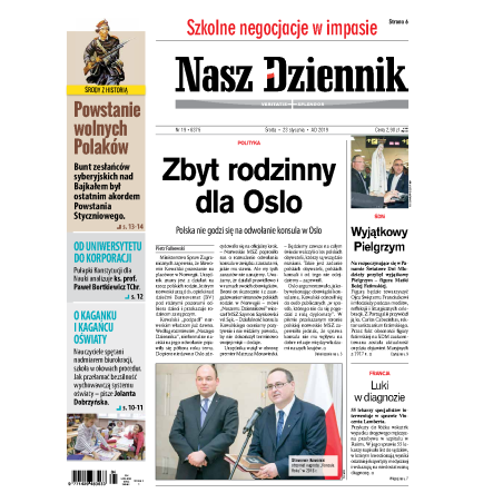 Nasz Dziennik z dnia 23.01.2019 wydanie PDF