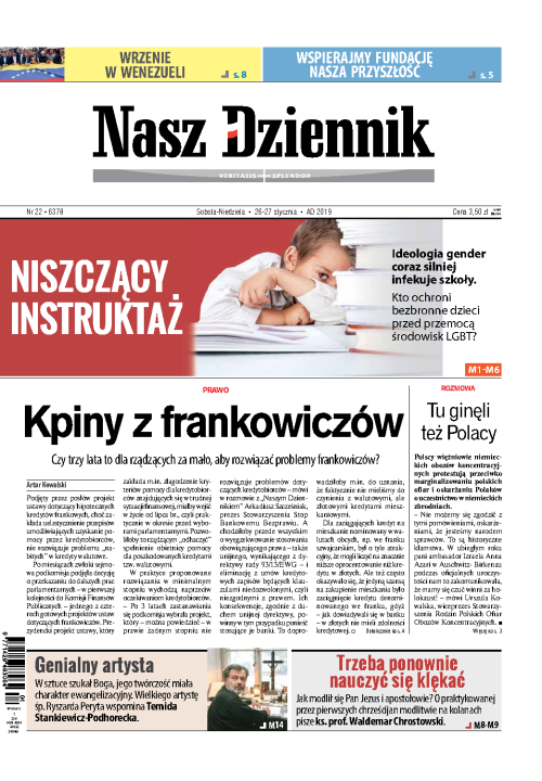 Nasz Dziennik z dnia 26.01.2019 wydanie PDF