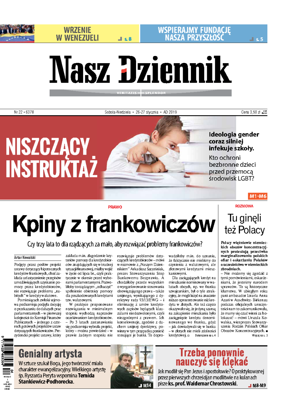 Nasz Dziennik z dnia 26.01.2019 wydanie PDF