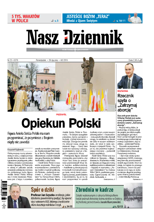 Nasz Dziennik z dnia 28.01.2019 wydanie PDF