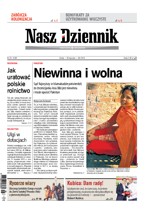 Nasz Dziennik z dnia 30.01.2019 wydanie PDF