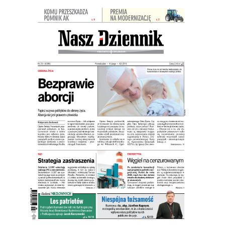Nasz Dziennik z dnia 04.02.2019 wydanie PDF