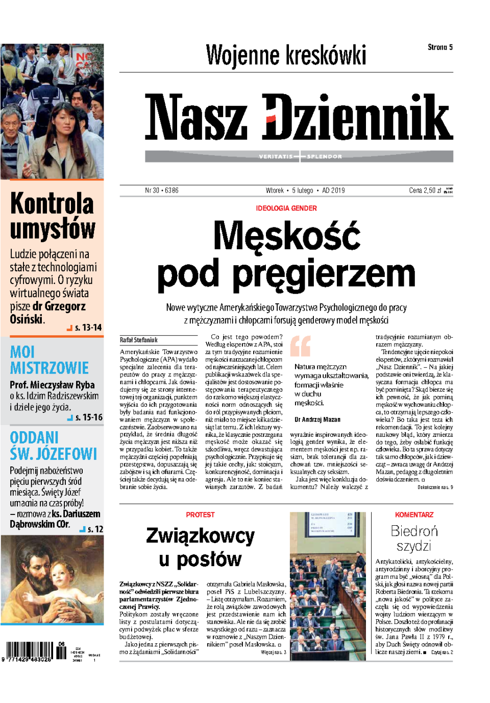 Nasz Dziennik z dnia 05.02.2019 wydanie PDF