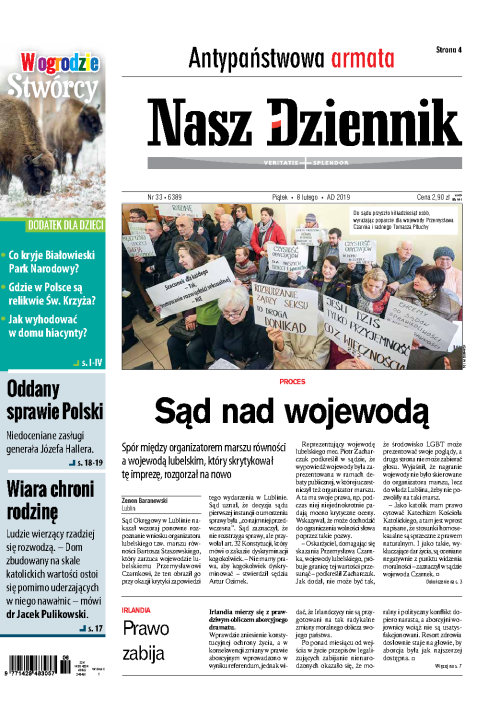 Nasz Dziennik z dnia 08.02.2019 wydanie PDF