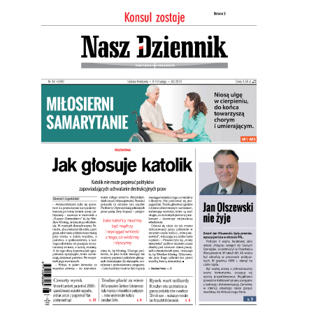 Nasz Dziennik z dnia 09.02.2019 wydanie PDF