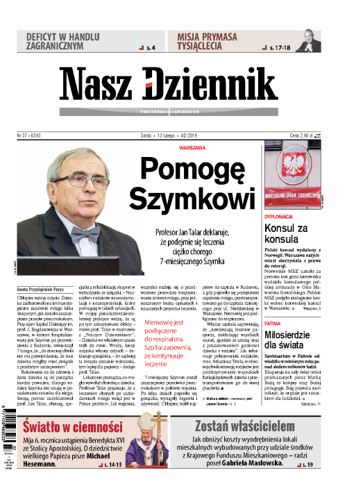 Nasz Dziennik z dnia 13.02.2019 wydanie PDF