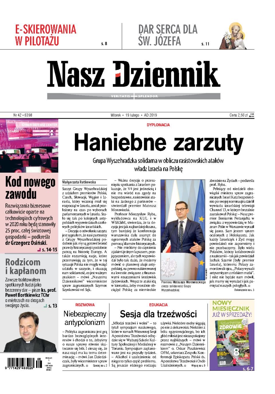 Nasz Dziennik z dnia 19.02.2019 wydanie PDF