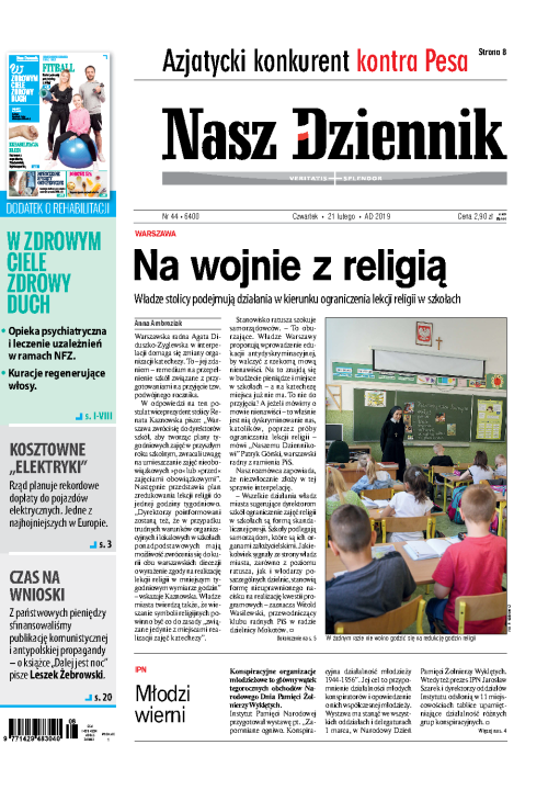 Nasz Dziennik z dnia 21.02.2019 wydanie PDF