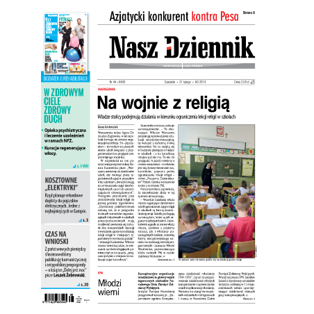 Nasz Dziennik z dnia 21.02.2019 wydanie PDF