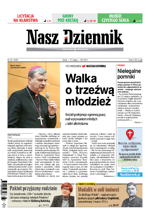 Nasz Dziennik z dnia 27.02.2019 wydanie PDF