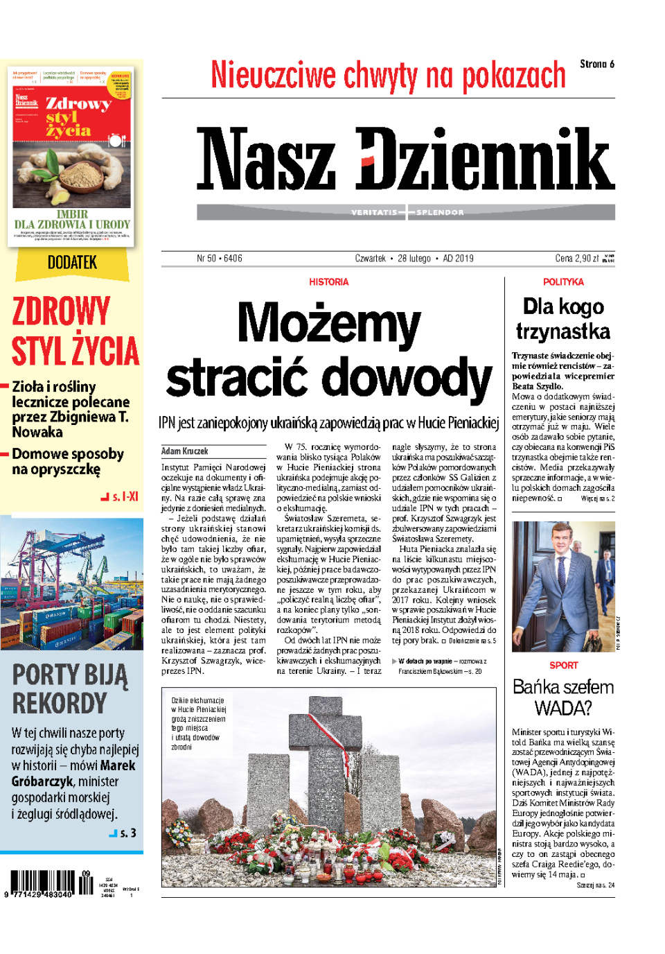 Nasz Dziennik z dnia 28.02.2019 wydanie PDF