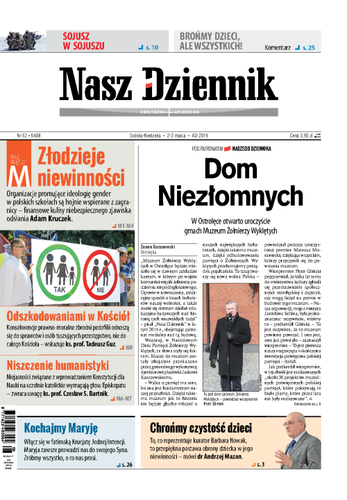 Nasz Dziennik z dnia 02.03.2019 wydanie PDF