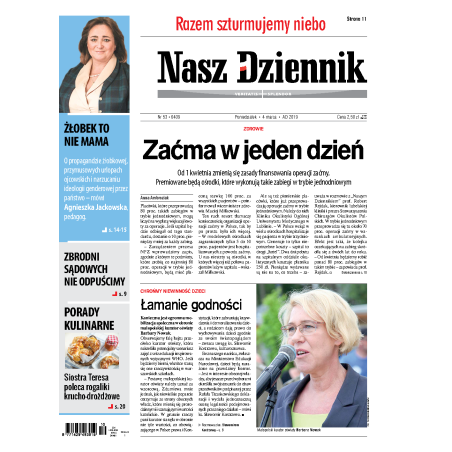 Nasz Dziennik z dnia 04.03.2019 wydanie PDF