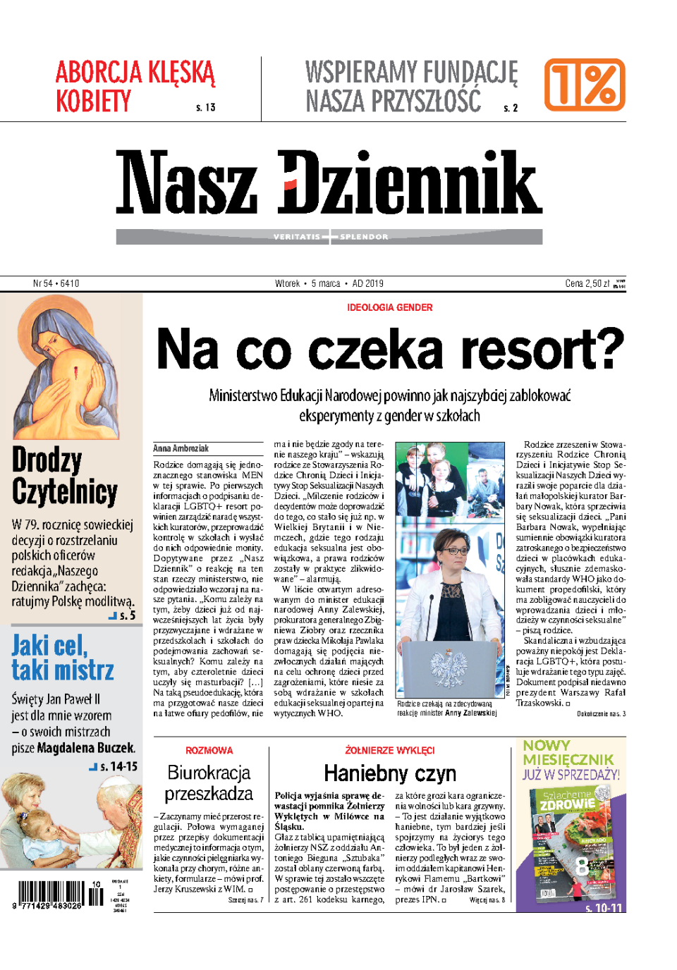 Nasz Dziennik z dnia 05.03.2019 wydanie PDF