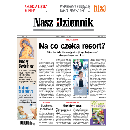 Nasz Dziennik z dnia 05.03.2019 wydanie PDF