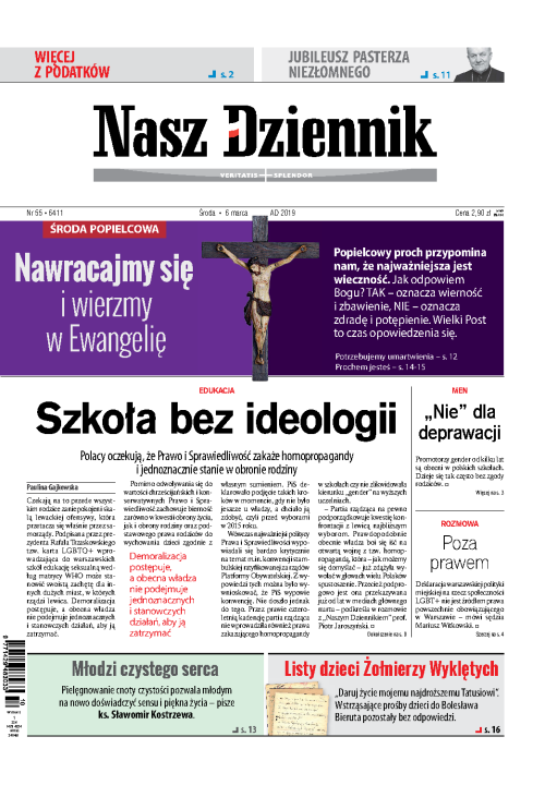 Nasz Dziennik z dnia 06.03.2019 wydanie PDF