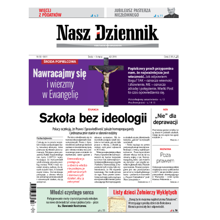 Nasz Dziennik z dnia 06.03.2019 wydanie PDF