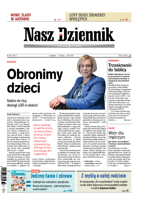 Nasz Dziennik z dnia 07.03.2019 wydanie PDF