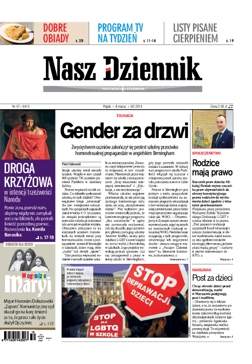 Nasz Dziennik z dnia 08.03.2019 wydanie PDF