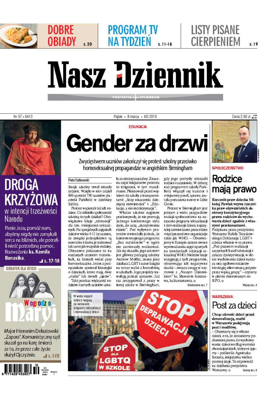 Nasz Dziennik z dnia 08.03.2019 wydanie PDF