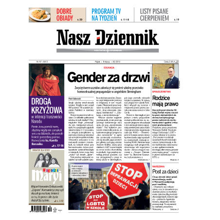 Nasz Dziennik z dnia 08.03.2019 wydanie PDF