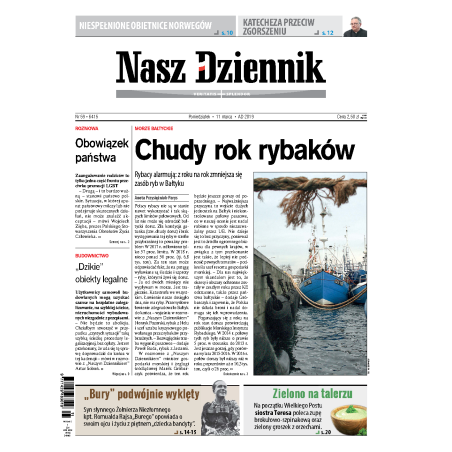 Nasz Dziennik z dnia 11.03.2019 wydanie PDF