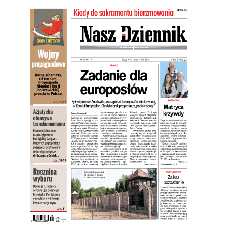 Nasz Dziennik z dnia 13.03.2019 wydanie PDF