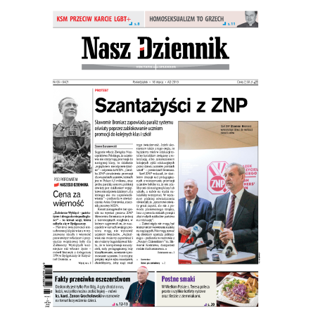 Nasz Dziennik z dnia 18.03.2019 wydanie PDF