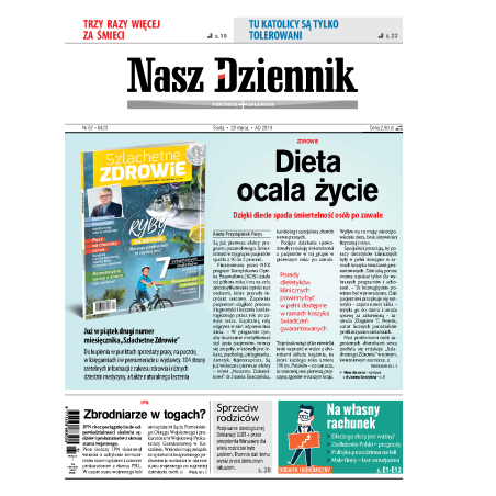 Nasz Dziennik z dnia 20.03.2019 wydanie PDF