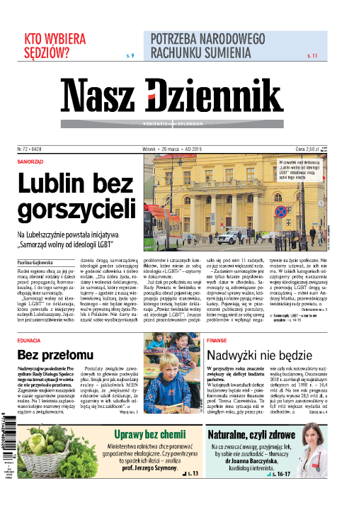 Nasz Dziennik z dnia 26.03.2019 wydanie PDF