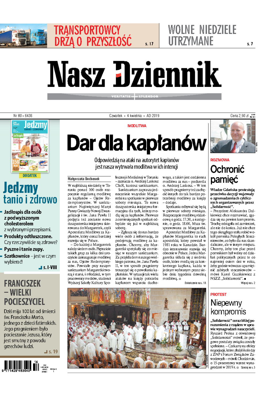 Nasz Dziennik z dnia 04.04.2019 wydanie PDF