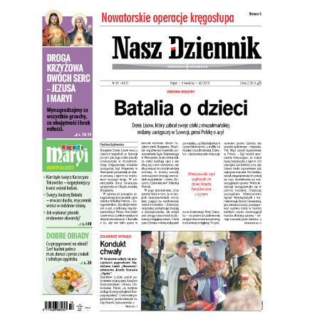 Nasz Dziennik z dnia 05.04.2019 wydanie PDF