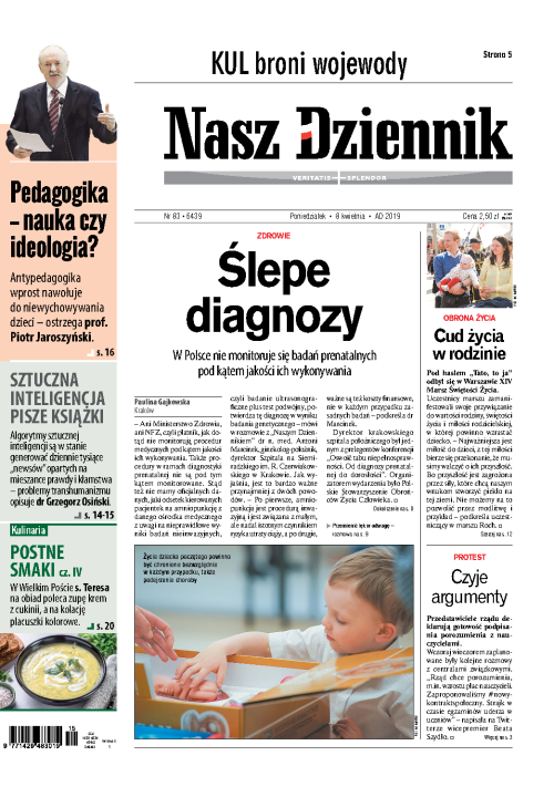 Nasz Dziennik z dnia 08.04.2019 wydanie PDF