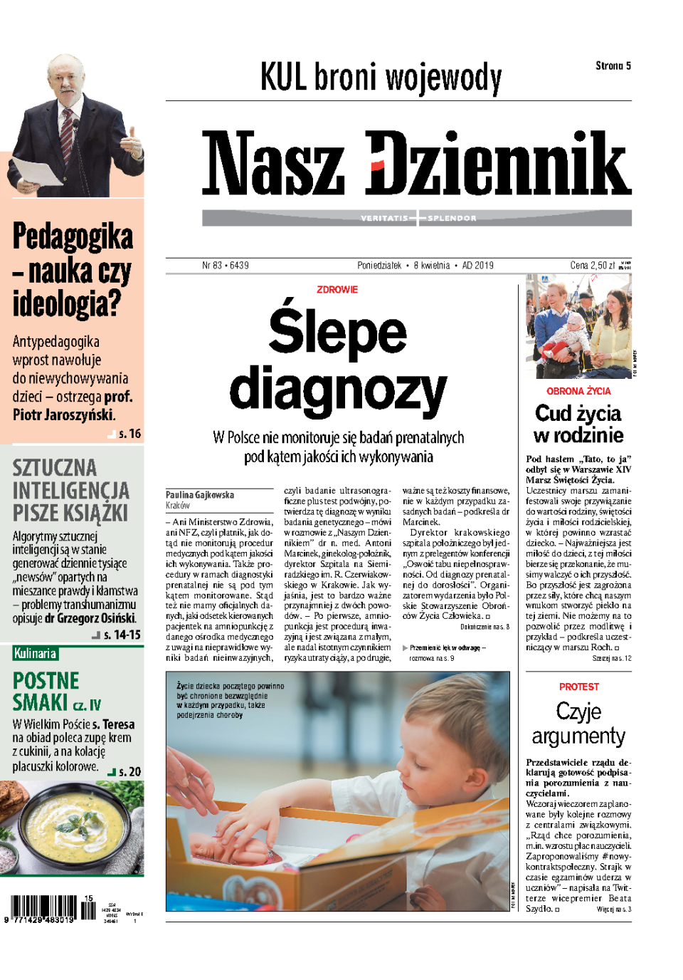 Nasz Dziennik z dnia 08.04.2019 wydanie PDF