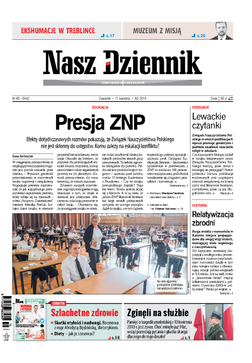 Nasz Dziennik z dnia 11.04.2019 wydanie PDF
