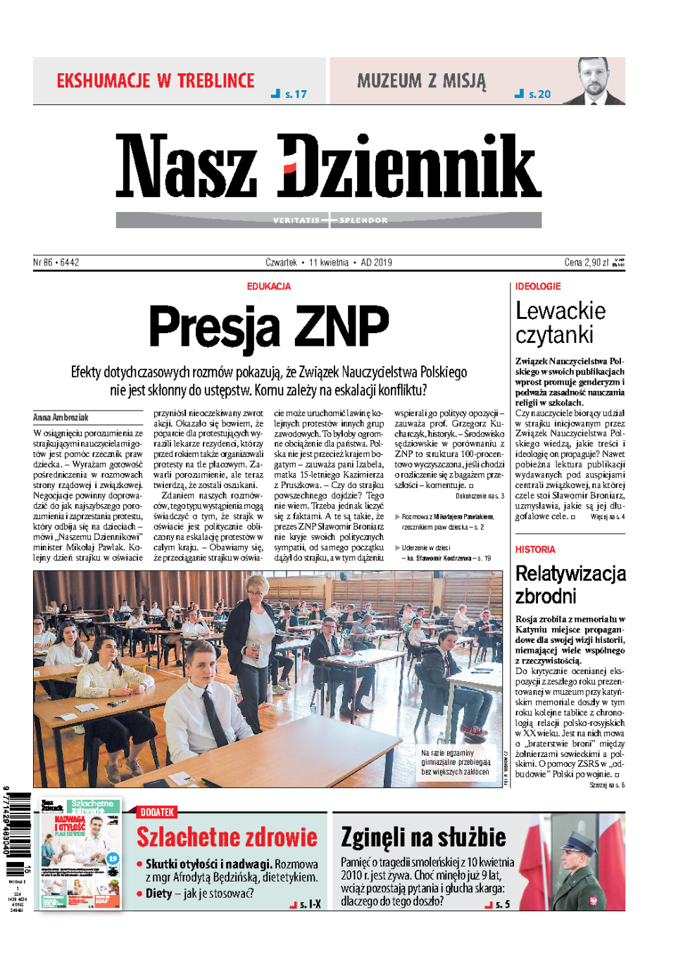 Nasz Dziennik z dnia 11.04.2019 wydanie PDF