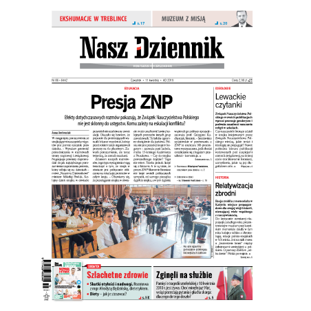 Nasz Dziennik z dnia 11.04.2019 wydanie PDF