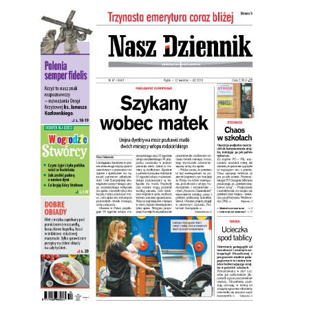 Nasz Dziennik z dnia 12.04.2019 wydanie PDF