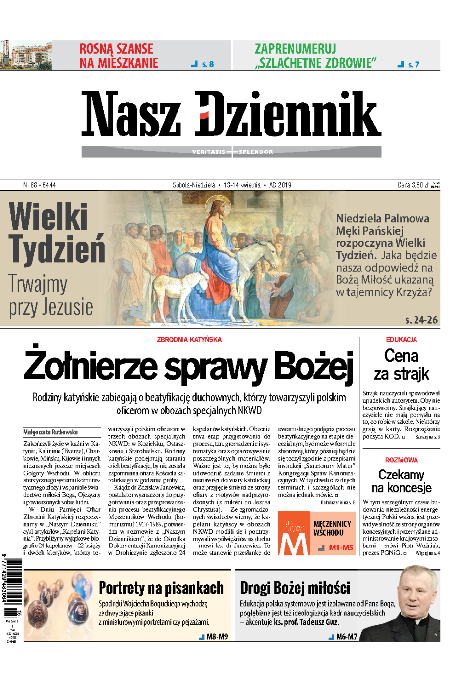 Nasz Dziennik z dnia 13.04.2019 wydanie PDF