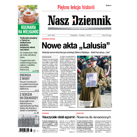 Nasz Dziennik z dnia 15.04.2019 wydanie PDF