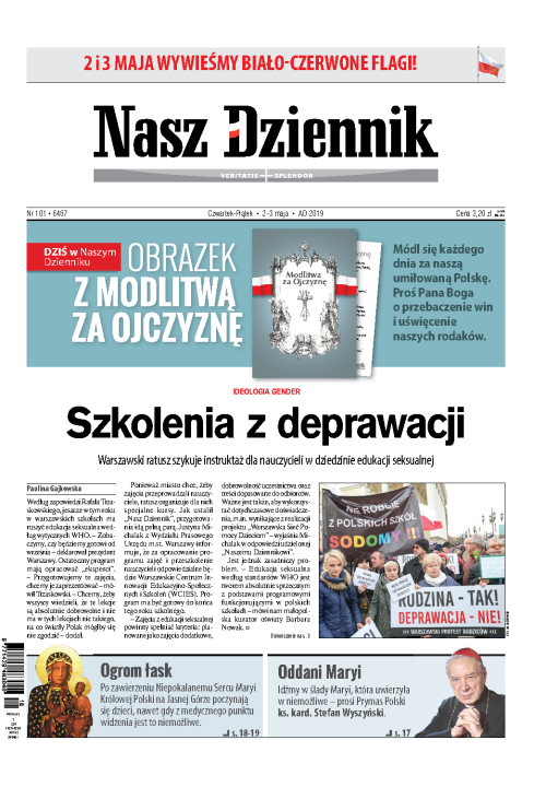 Nasz Dziennik z dnia 02.05.2019 wydanie PDF