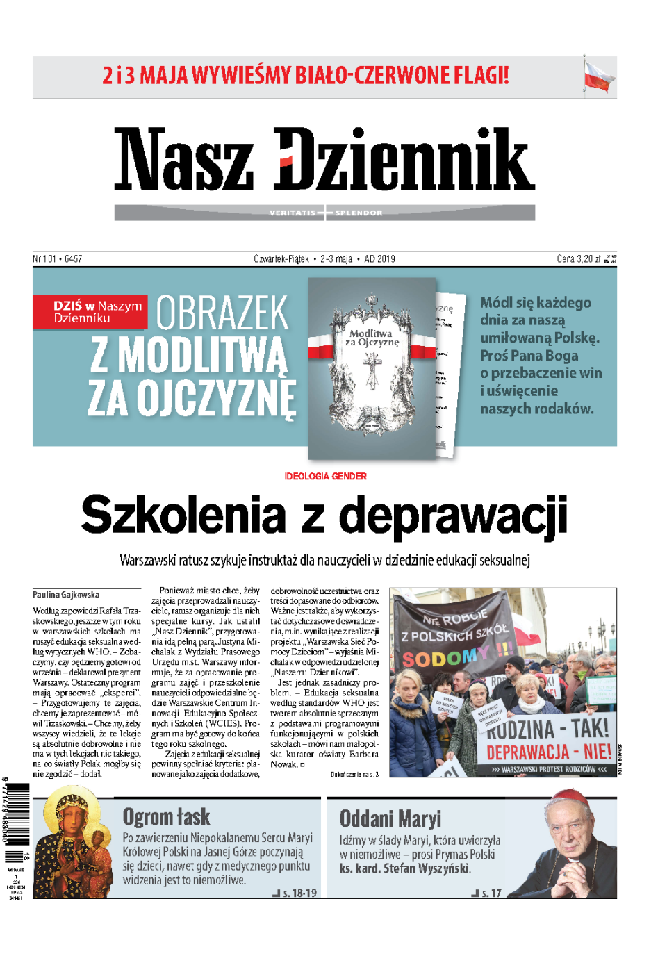 Nasz Dziennik z dnia 02.05.2019 wydanie PDF