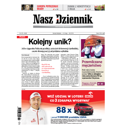 Nasz Dziennik z dnia 04.05.2019 wydanie PDF