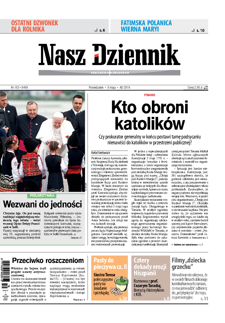 Nasz Dziennik z dnia 06.05.2019 wydanie PDF
