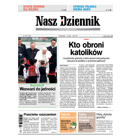 Nasz Dziennik z dnia 06.05.2019 wydanie PDF