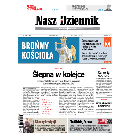 Nasz Dziennik z dnia 11.05.2019 wydanie PDF