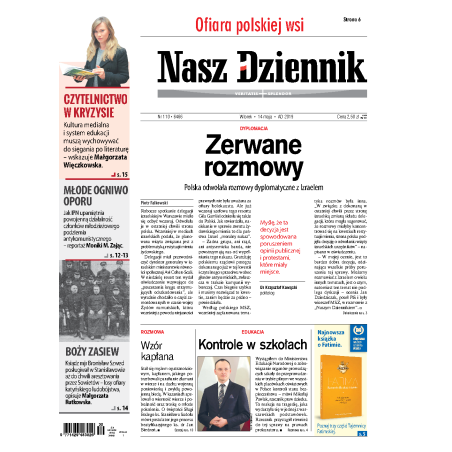 Nasz Dziennik z dnia 14.05.2019 wydanie PDF