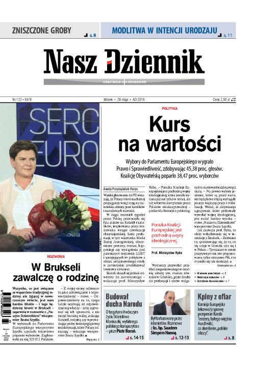 Nasz Dziennik z dnia 28.05.2019 wydanie PDF